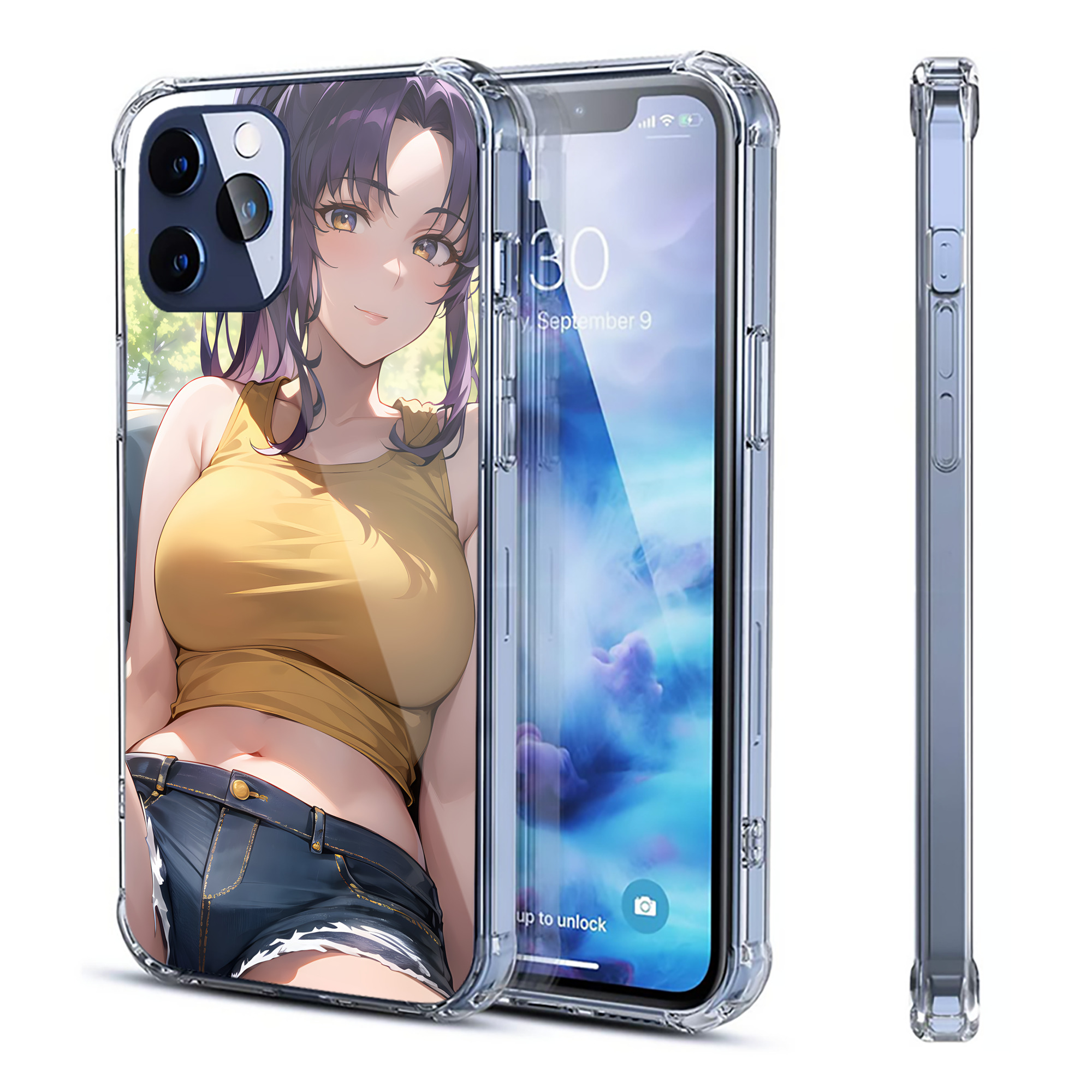 （画像用） EVA 新世紀エヴァンゲリオン 【iPhone 12シリーズ対応】透明スマホケース（クリアソフトケース）